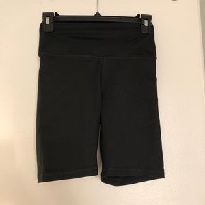 Black Aerie bike shorts